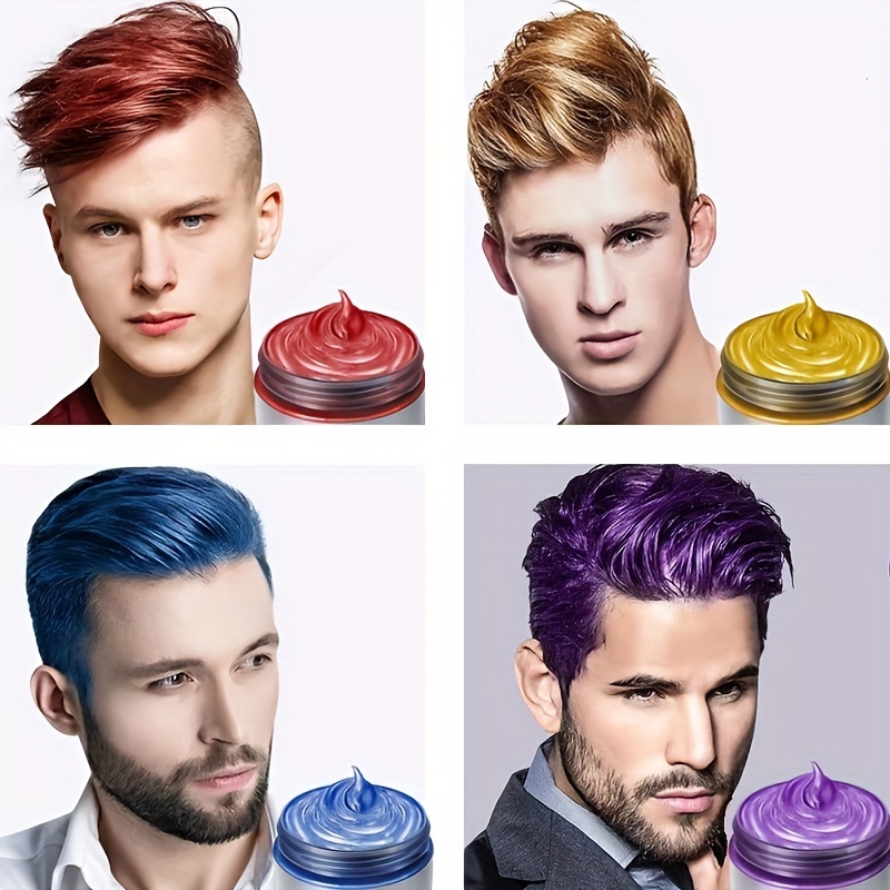 Y2K Hair Dye Styling Wax - Temporary Coloring for Cosplay