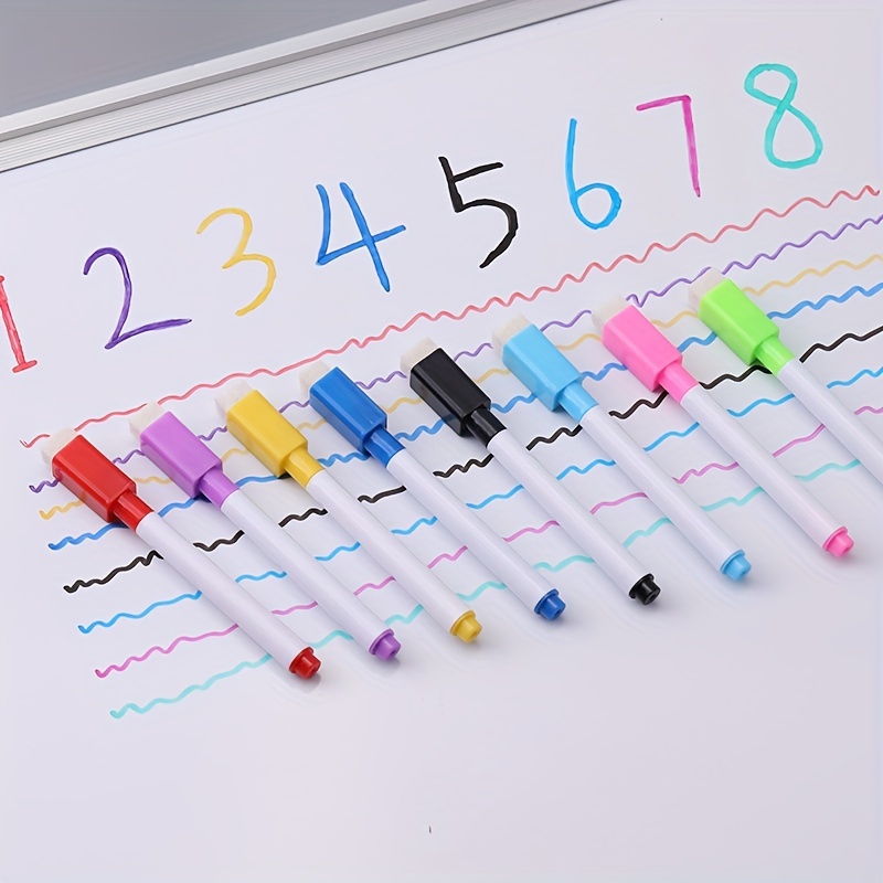 Creative Student Whiteboard Pen Colorful Whiteboard Pen Fun - Temu