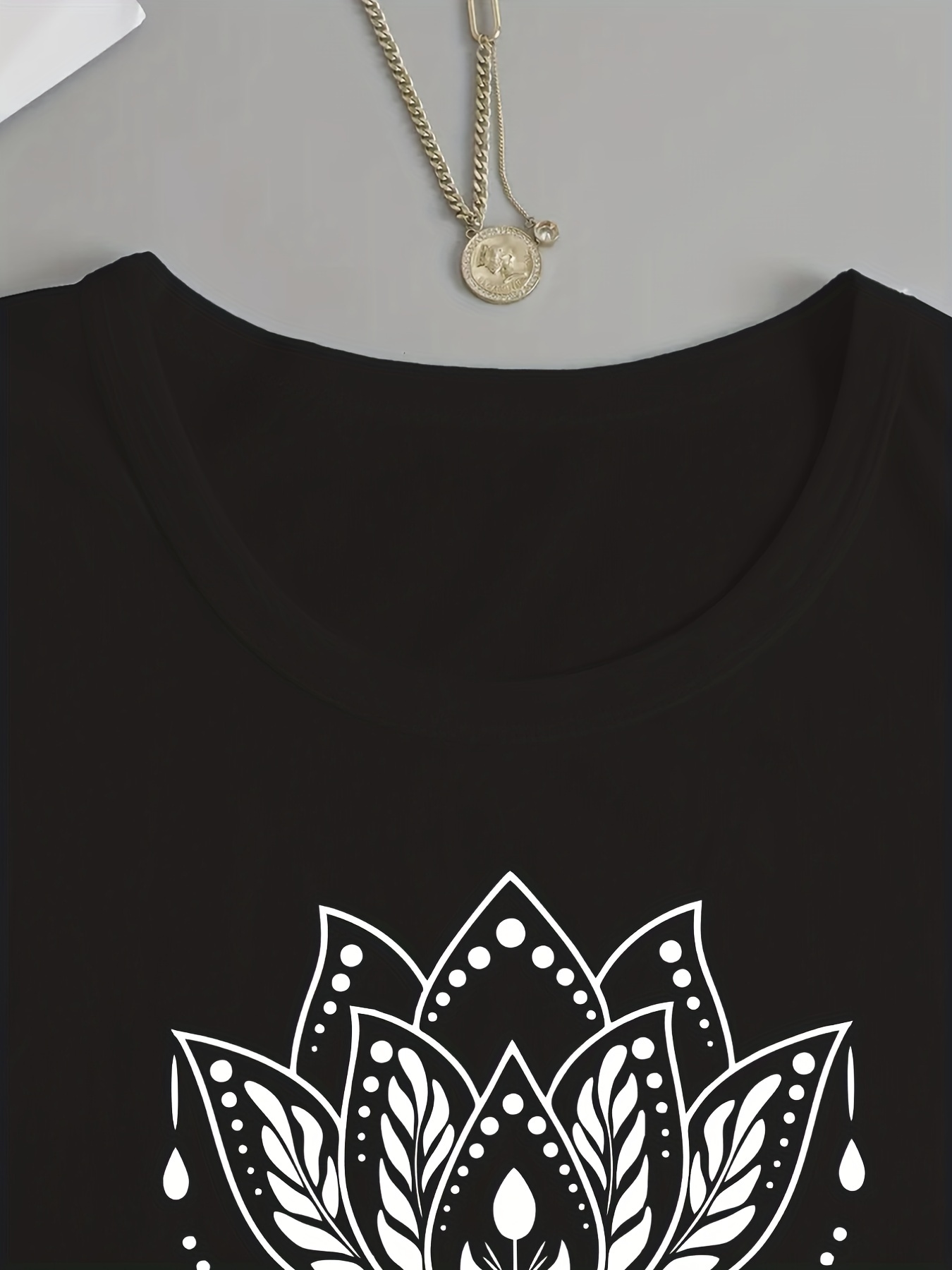 T shirt 2025 fleur de lotus