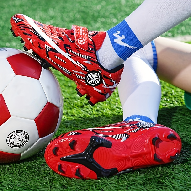 Kids High Top AG Chuteiras de futebol botas leves e - Temu Portugal