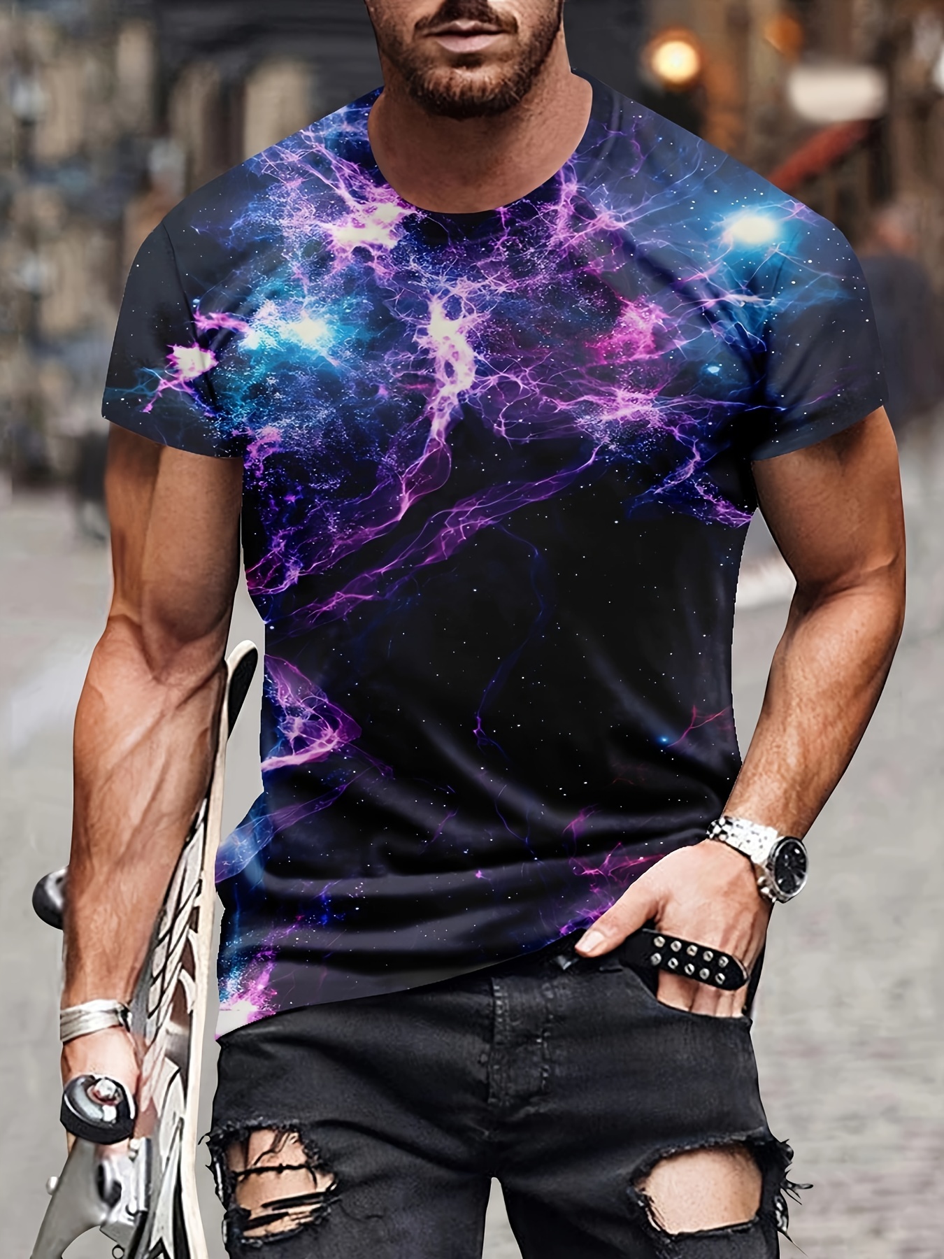 Galaxy Shirt - Temu