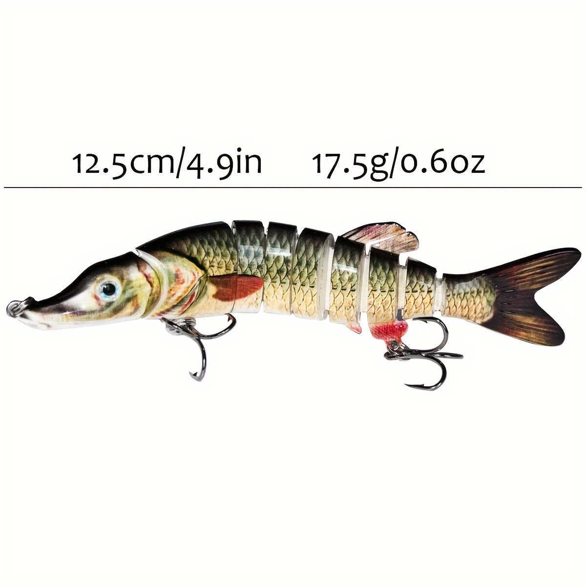 Sinking Wobblers Fishing Lures 10cm 17.5g 6 Multi Jointed Swimbait Hard  Artificial Bait Pike/Bass Fishing Lure Crankbait - China Lure and Bait  price