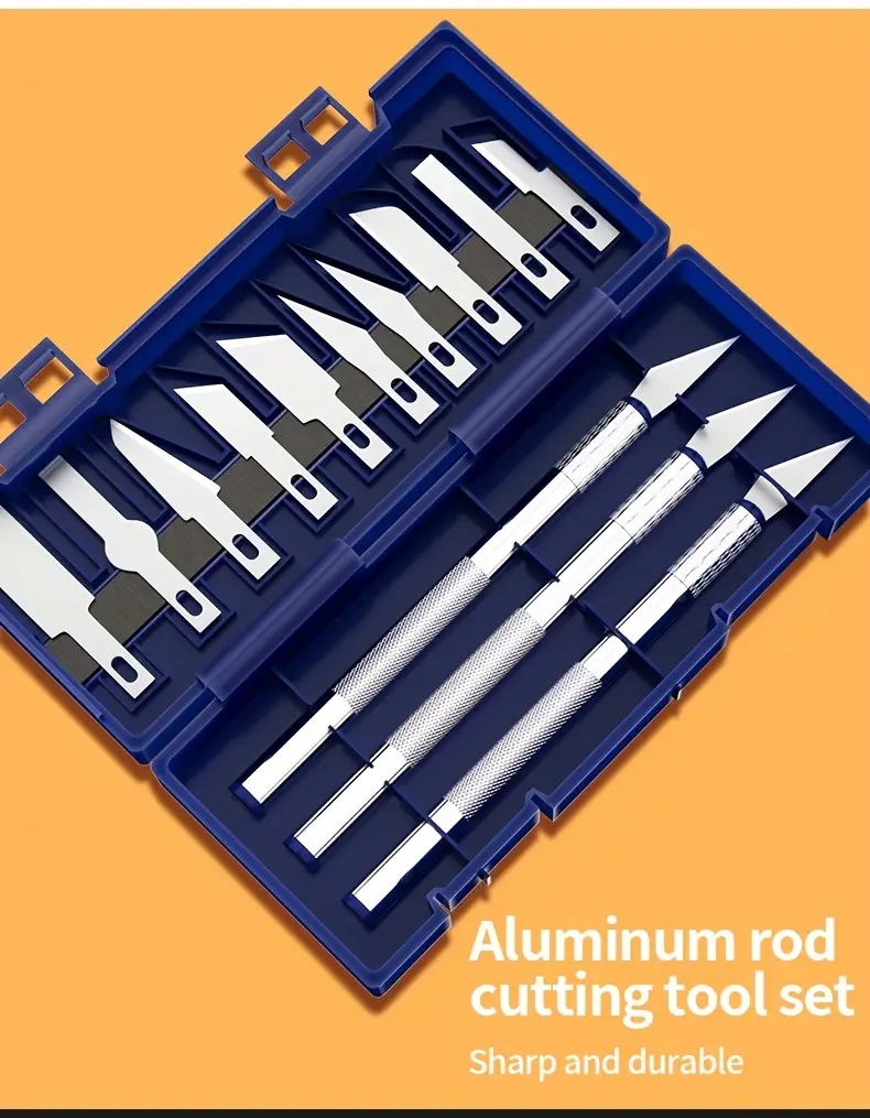 13 carving knife pen art seal cutting manual combination paper non slip gadget diy precision repair tool details 9