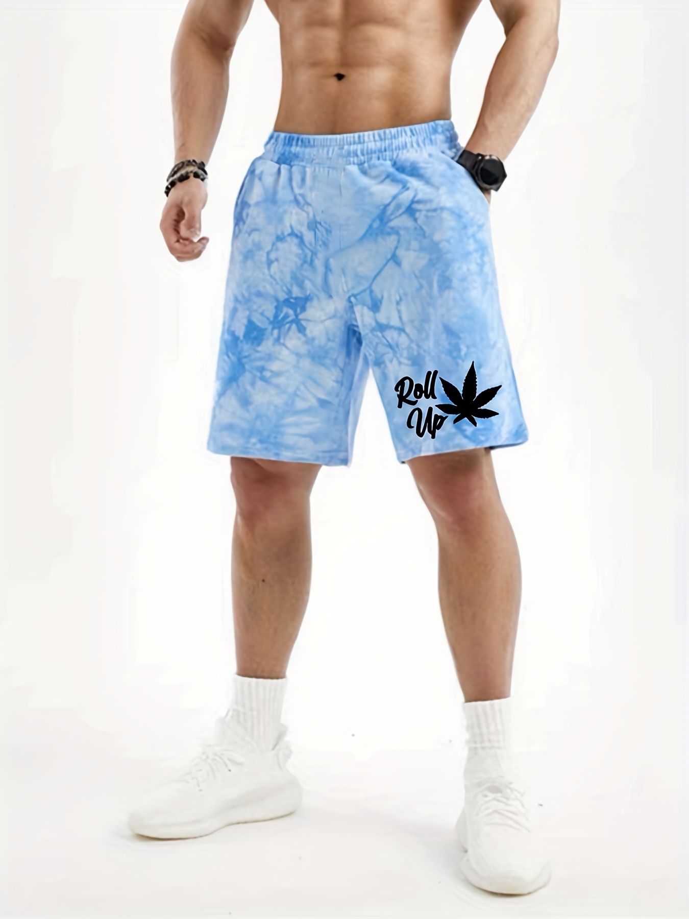 Tie dye lounge online shorts