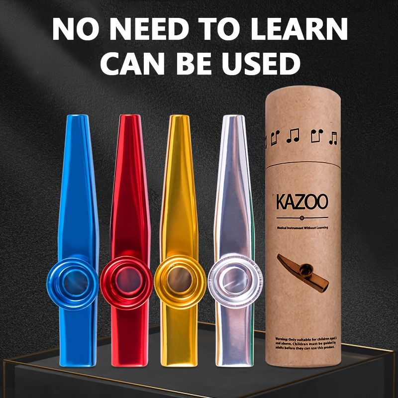 Kazoo Kasu Kazoo Instrument In Various 7 Colours Kazoos Kasu - Temu