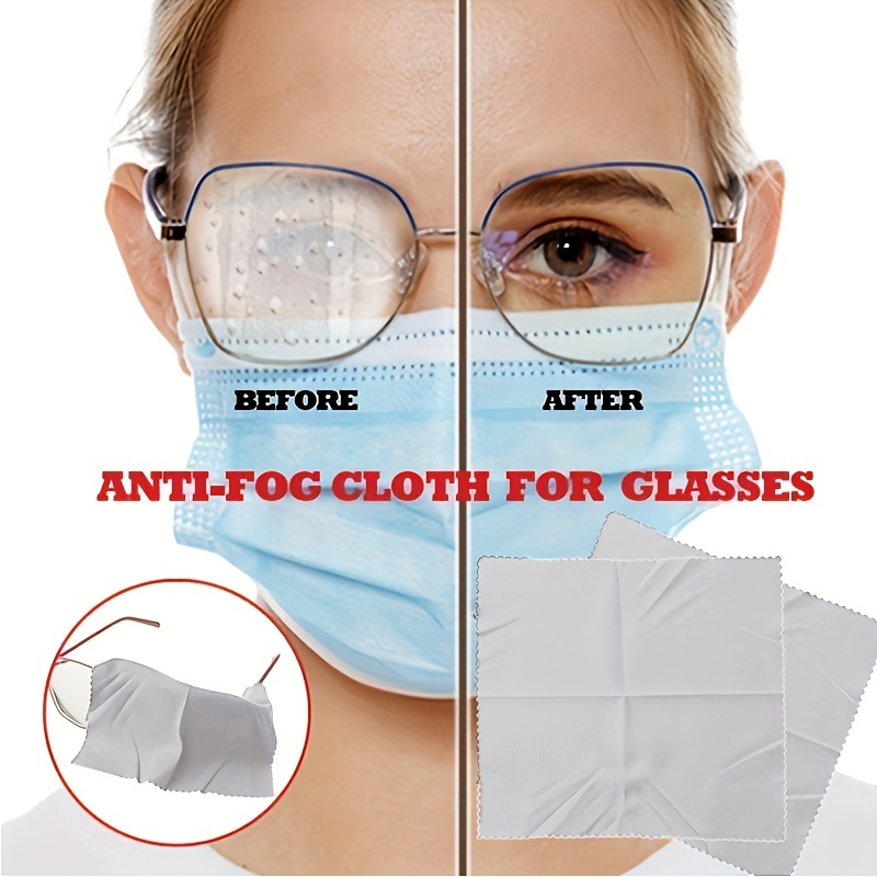 Tissu anti-buée pour lunettes en microfibre NO FOG (10+1)