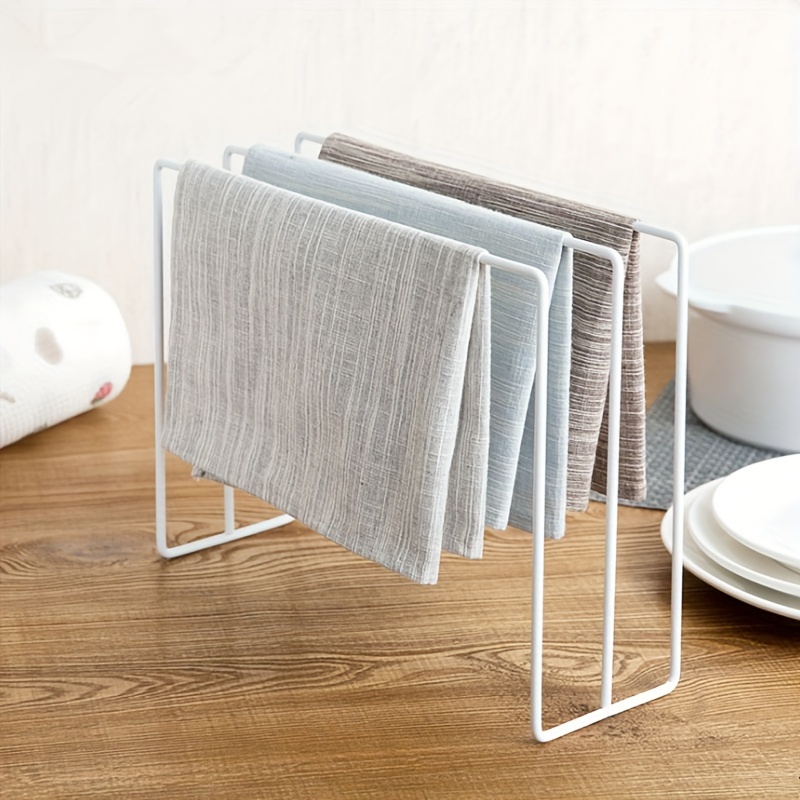 1pc No-punch Reusable Dishcloth Holder, Kitchen Rag Hook, Towel Rack For  Cleaning Cloth