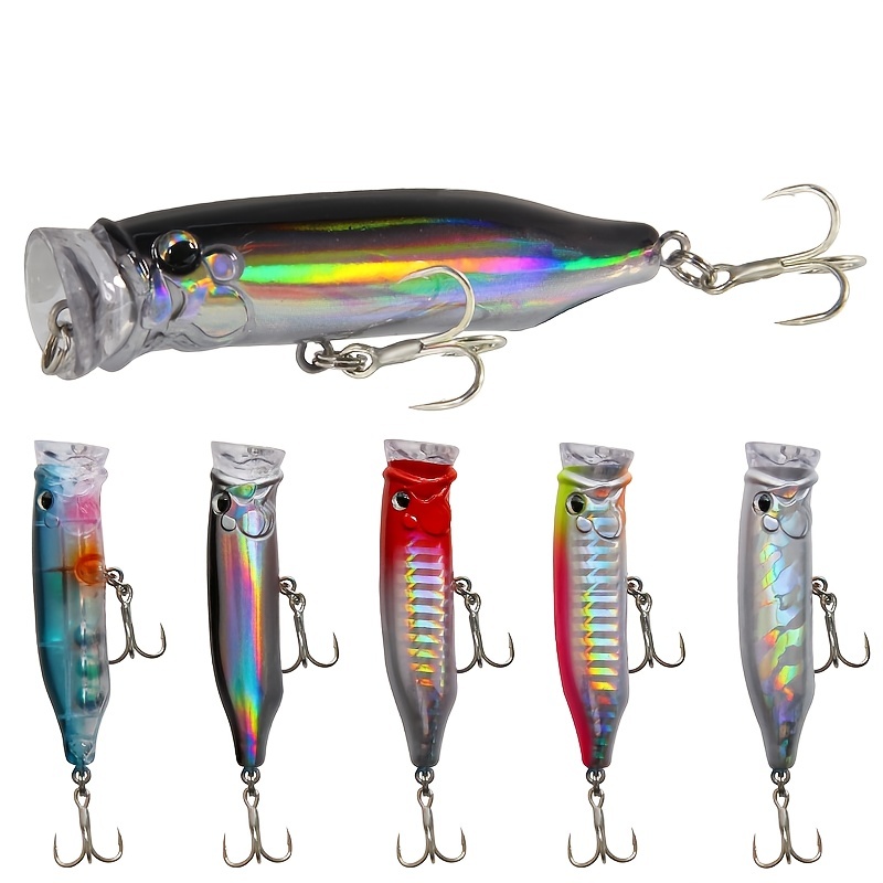 Minnow Popper Sequin Fishing Lures Catch More Fish With - Temu Canada