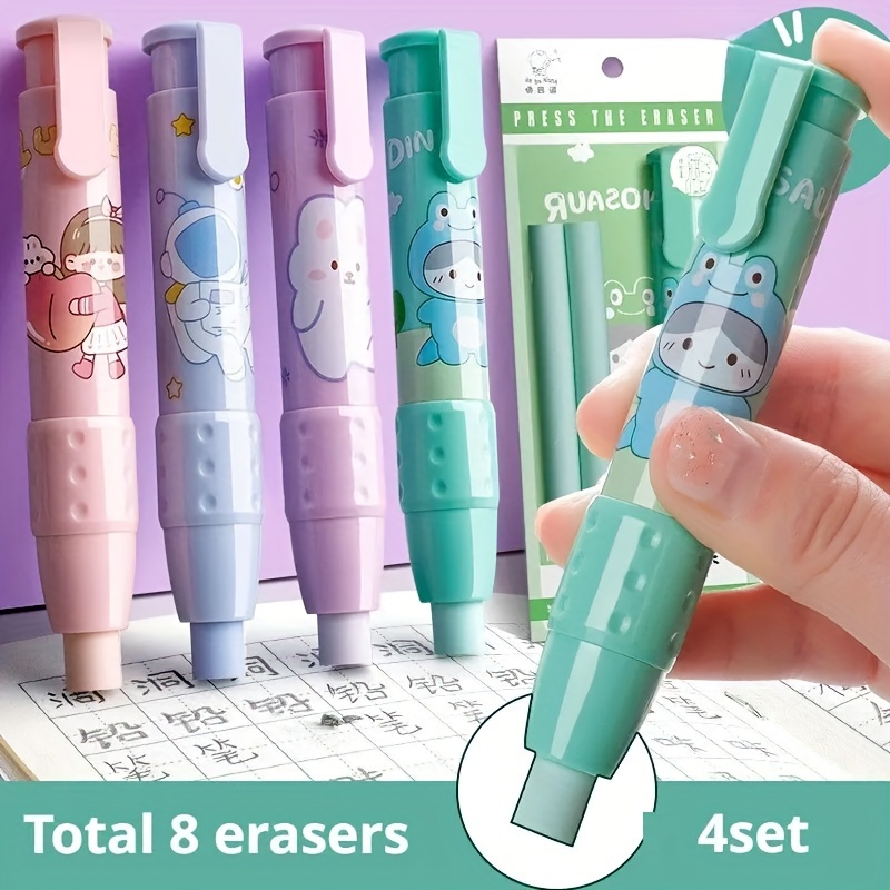 1 gomme à crayon gomme push pull avec coque ABS portable - Temu Canada