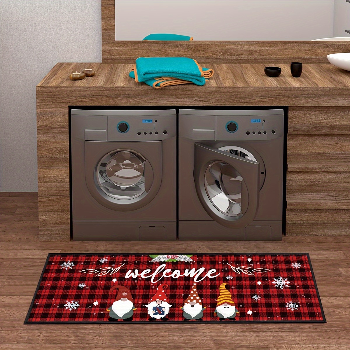 Non slip Water Absorbent Rug Machine Washable Laundry Room - Temu