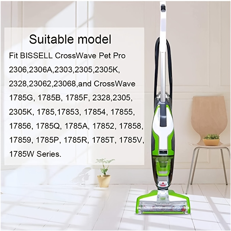1pc Bissell Crosswave 1785 2306 2551 Series Wet Dry Vacuum Brush Roller And  Sets Of Filters Multi Surface Pet Wood Floor And Area Rug Cleaning  Efficient And Effective Cleaning Solution