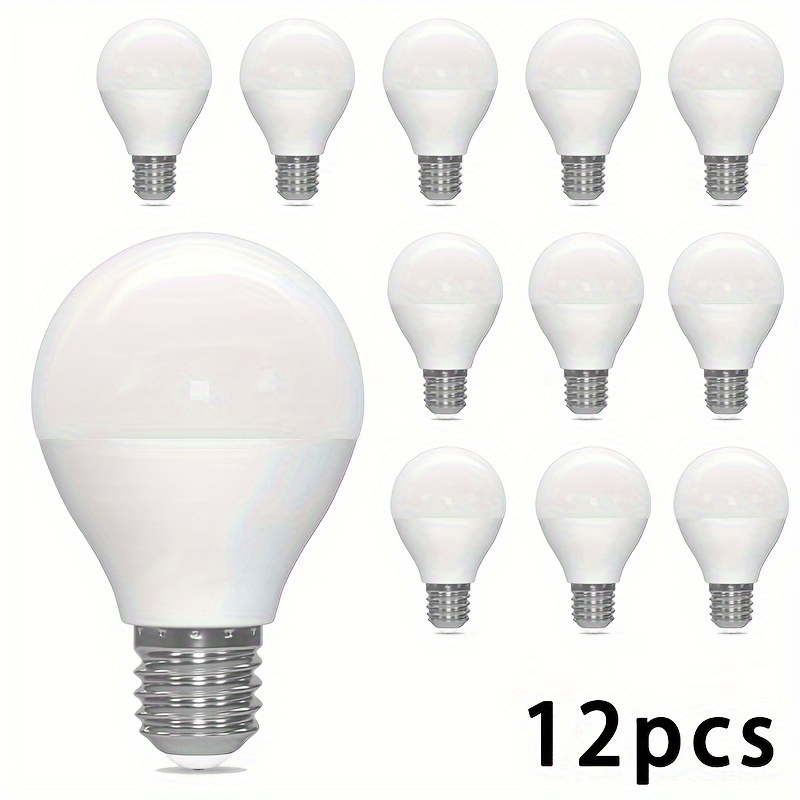 4 Pack E14 Ampoule Led 12w 1200lm Lampe halogène Equivalent 100w 3000k  Blanc Chaud Ac220-240V