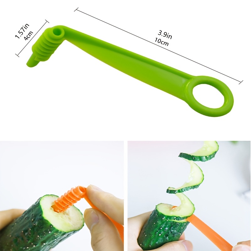 Potato Spiral, Hand Cucumber Cutter, Carrot Spiral Slicer, Carrot  Spiralizer, Spiral Salad Chopper, Kitchen Gadgets, Kitchen Accessories,  Kitchen Cooking Tools - Temu