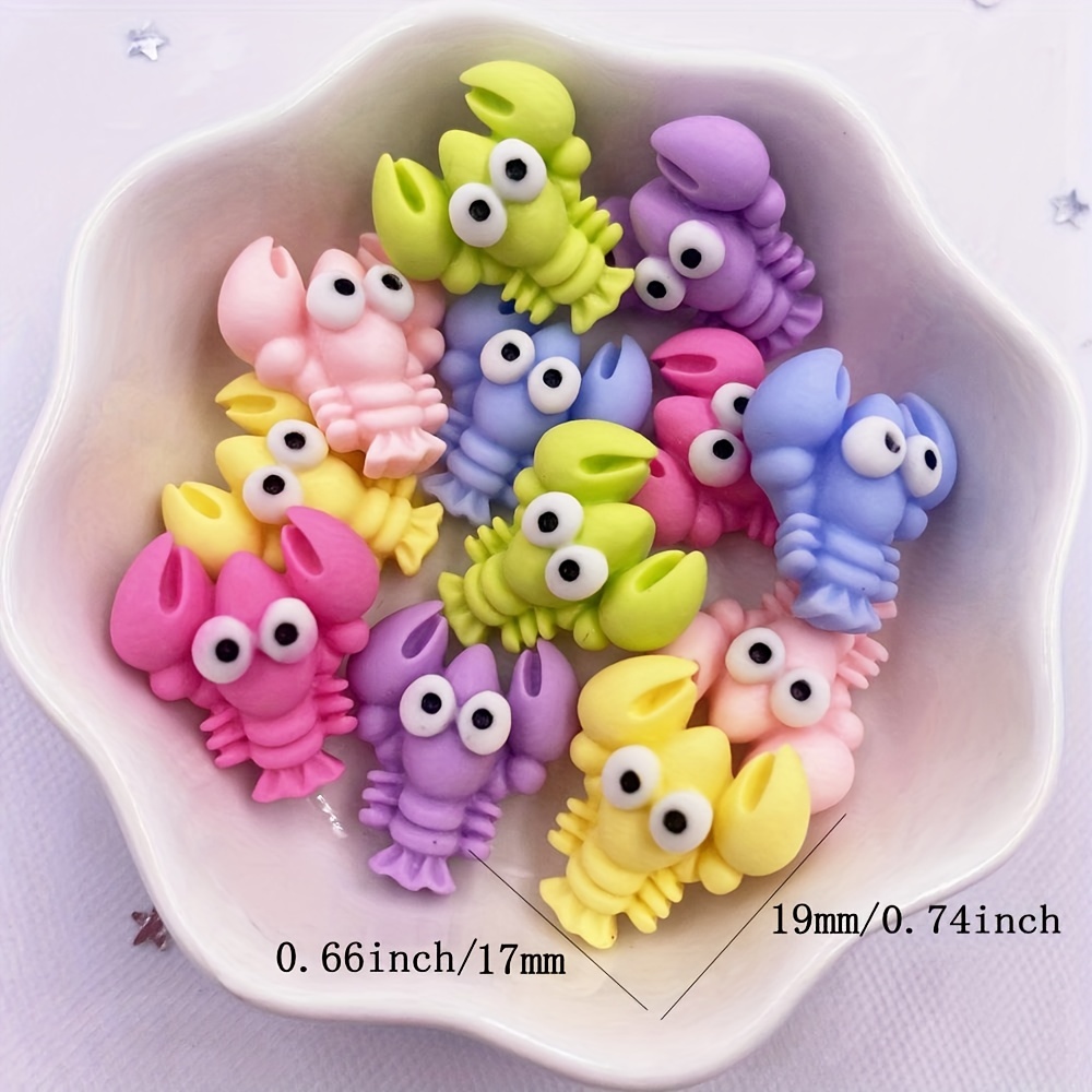 Resin Decoration Accessories - 20pcs New Cute 17mm Resin Mini Diy