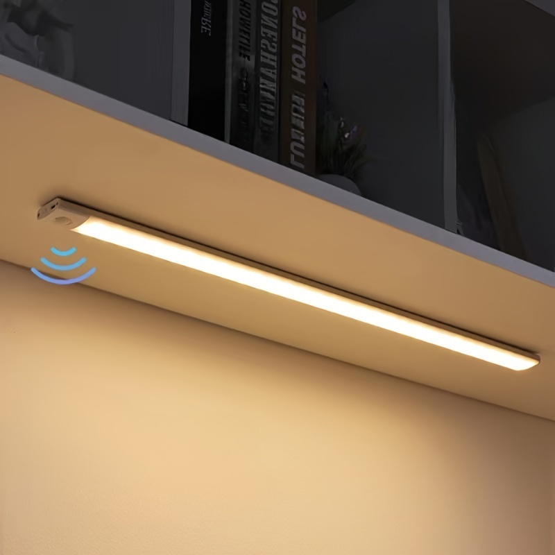 1pc Luz Led Gabinete Sensor Movimiento Luz Gabinete - Temu
