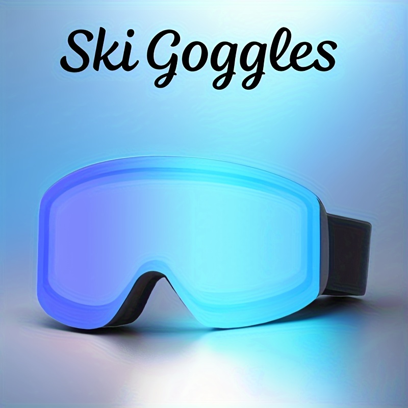 Ski Goggles Uv Protection Anti Fog Skiing Glasses With