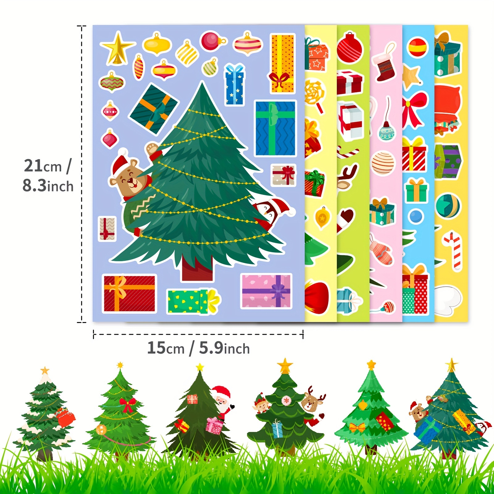 Christmas Stickers For Make Your Own Christmas - Temu