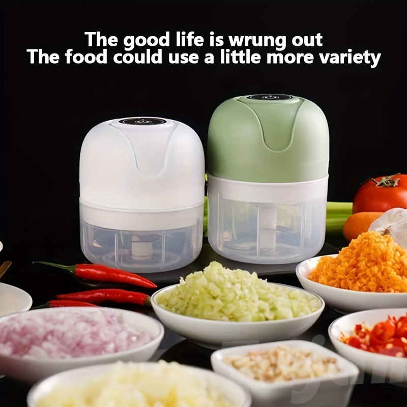 Electric Food Chopper, Vegetable Chopper, Garlic Masher, Kitchen Tools