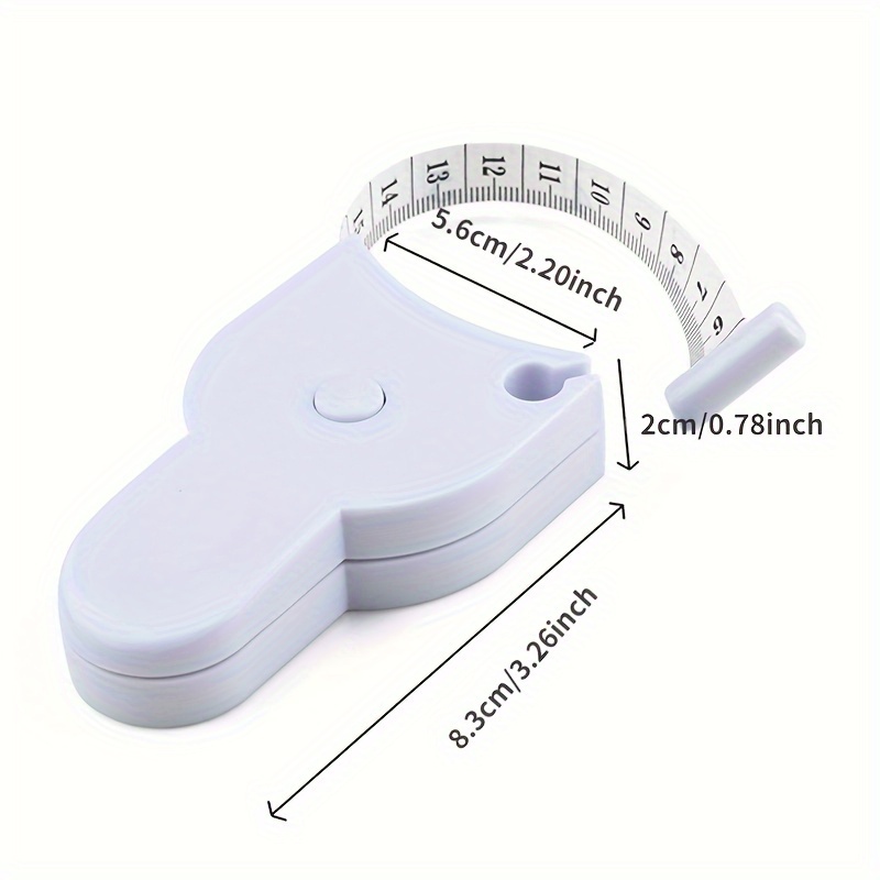 Automatic Telescopic Digital Tape Measure - 1PCS Soft Retractable Body  Measuring Tape for ?Fat Measurement and Weight