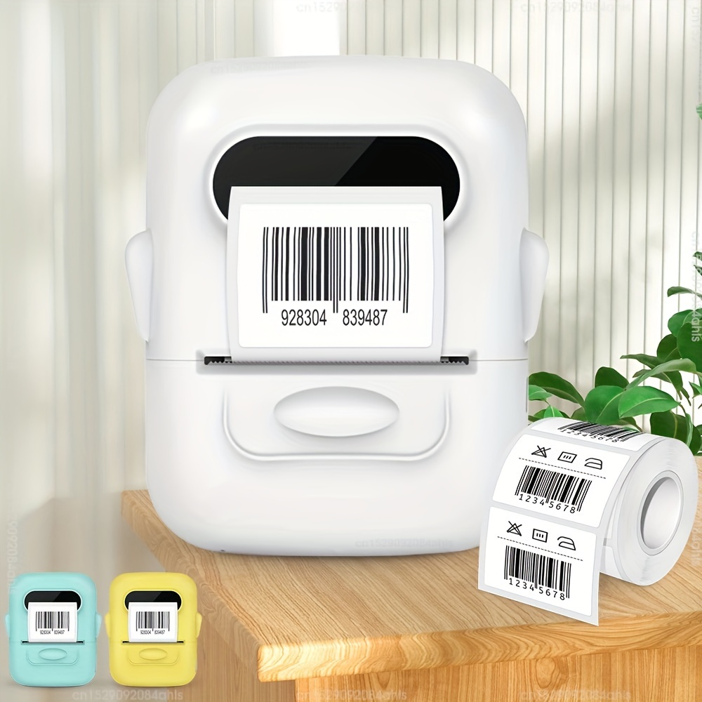 MARKLIFE P11 Appareil d'étiquetage autocollant à main, mini étiqueteuse  autocollante, imprimante thermique portable avec ruban pour la maison, le  bureau (blanc, P11 + 4 rouleaux d'étiquette) : : Fournitures  de bureau