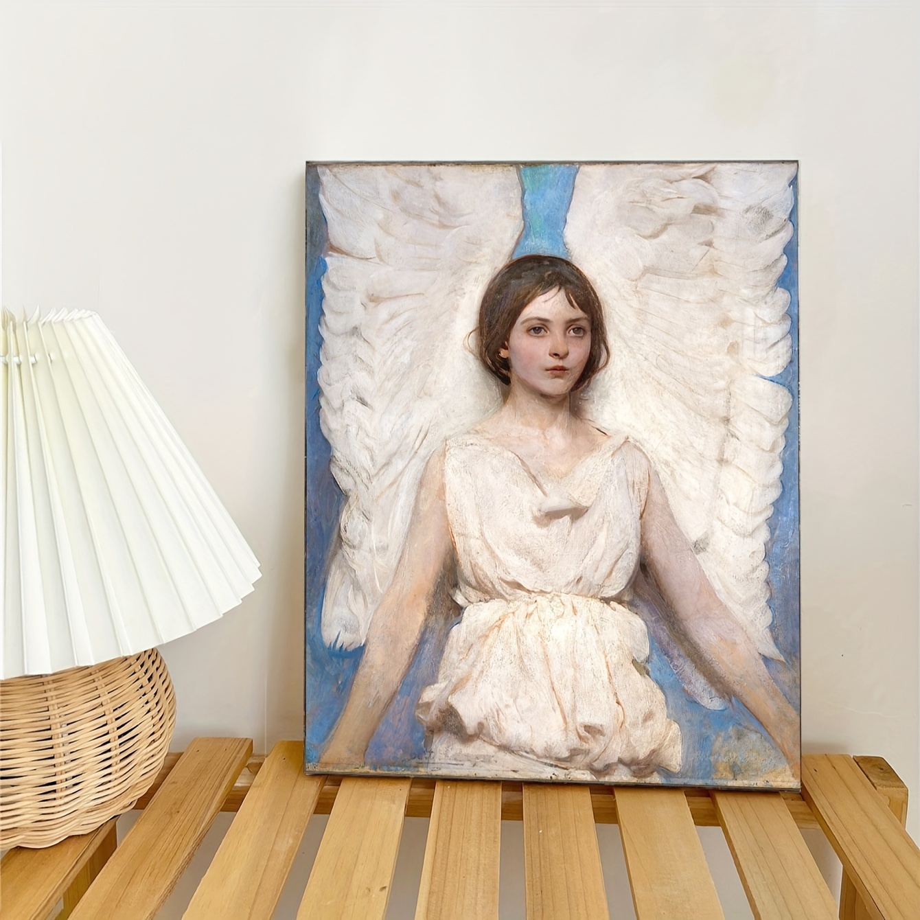 お店に飾る絵天使 フレーム絵画 - フォトフレーム