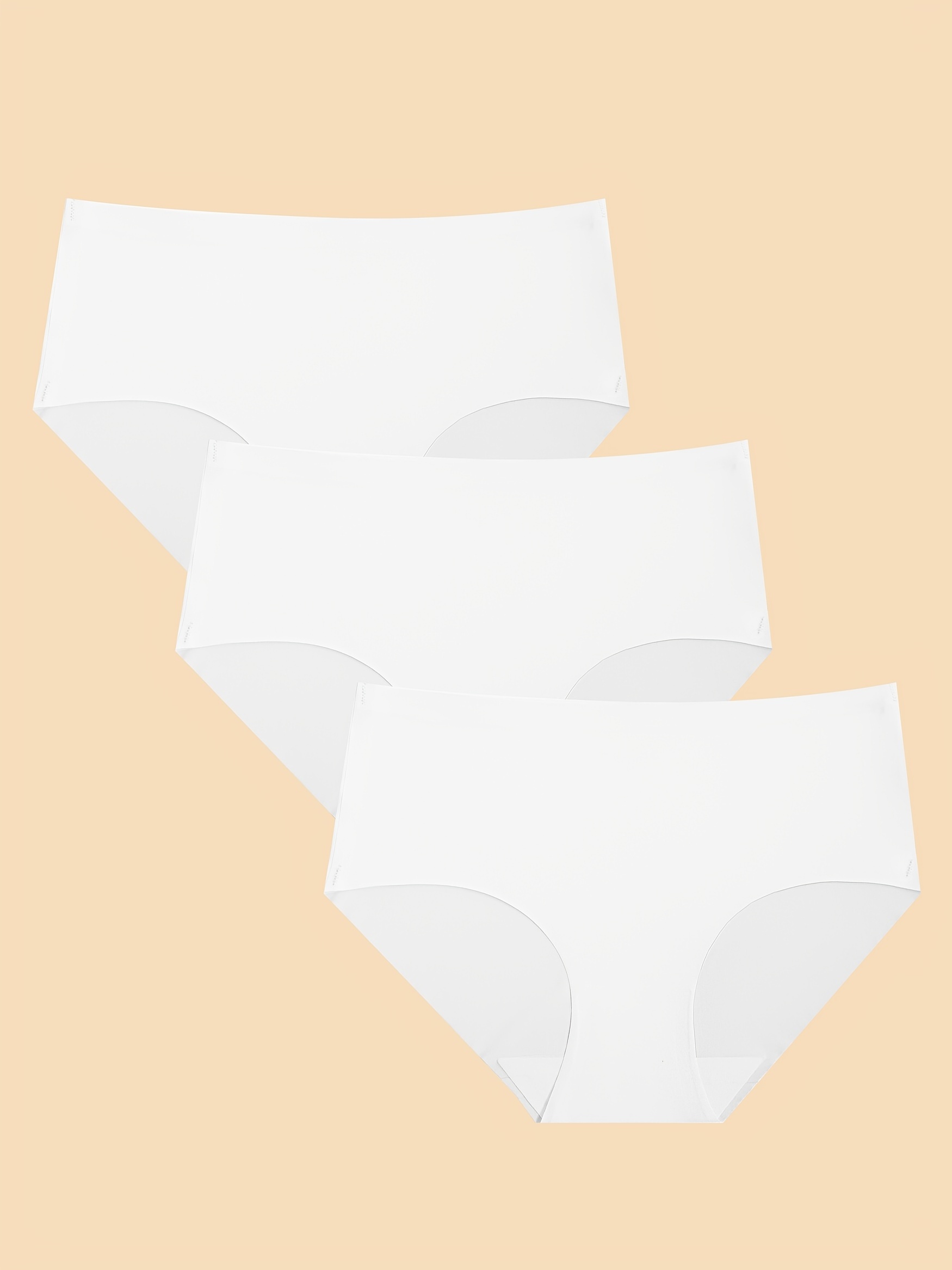 Solid Simple Briefs Soft Comfy Stretchy Intimates Panties - Temu