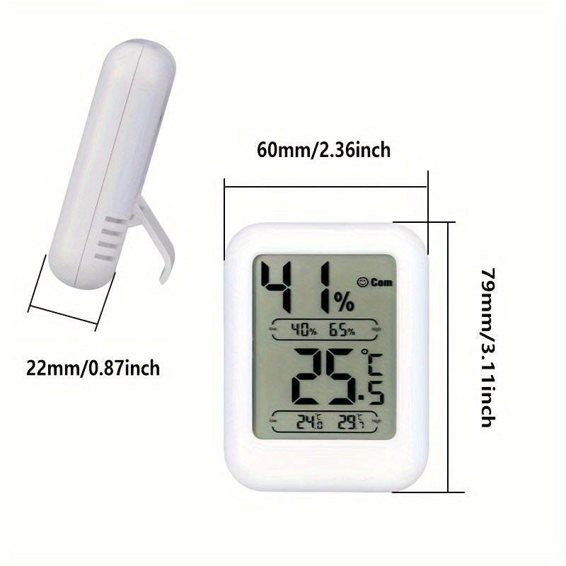 Thermomètre numérique hygromètre intérieur, petit thermomètre