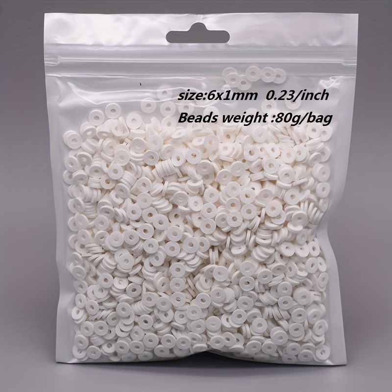 Bag White Black Mix Color Diy Beads For Kits For Women Diy - Temu