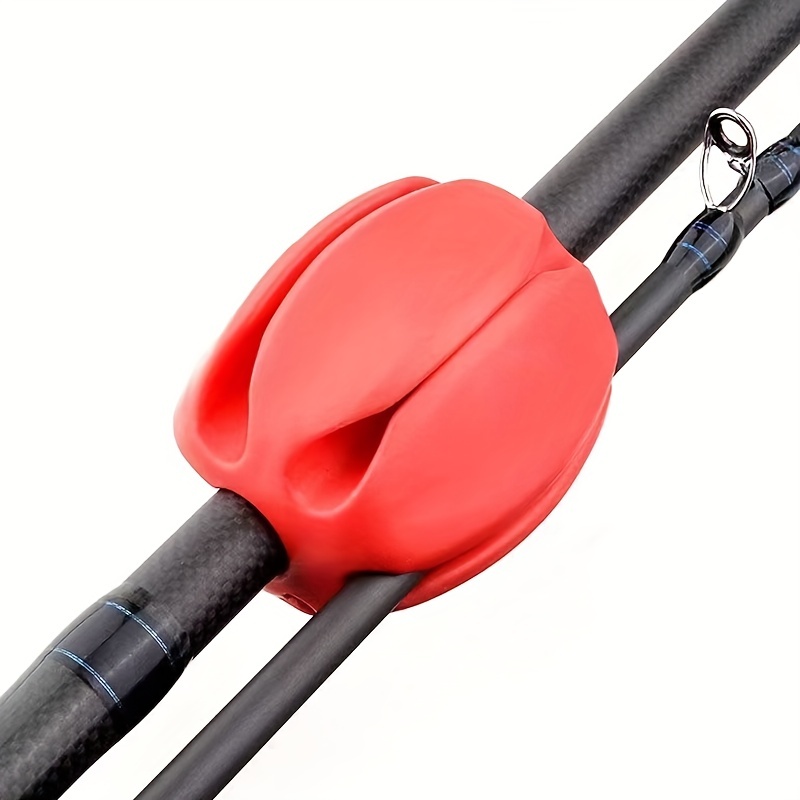 Reusable Rubber Egg shaped Rod Fasteners: Protect Fishing - Temu