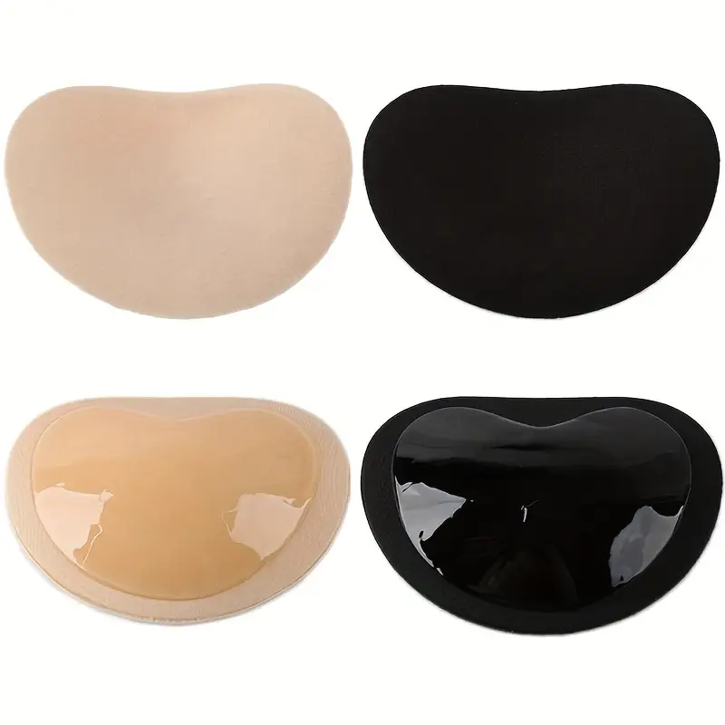Women's Silicone Adhesive Bra Pads Breast Inserts Breathable - Temu Mexico