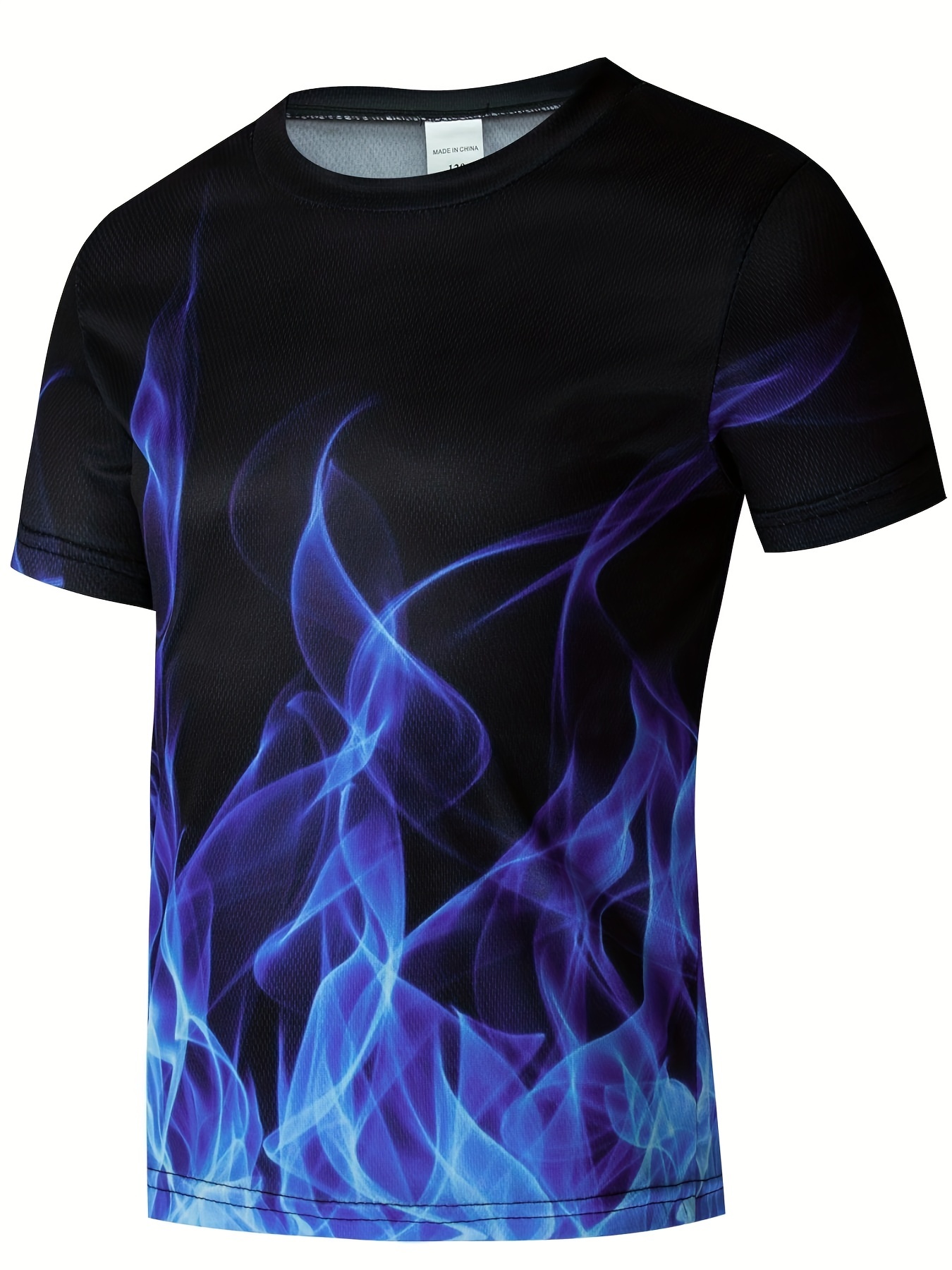 Flame graphic hot sale tee