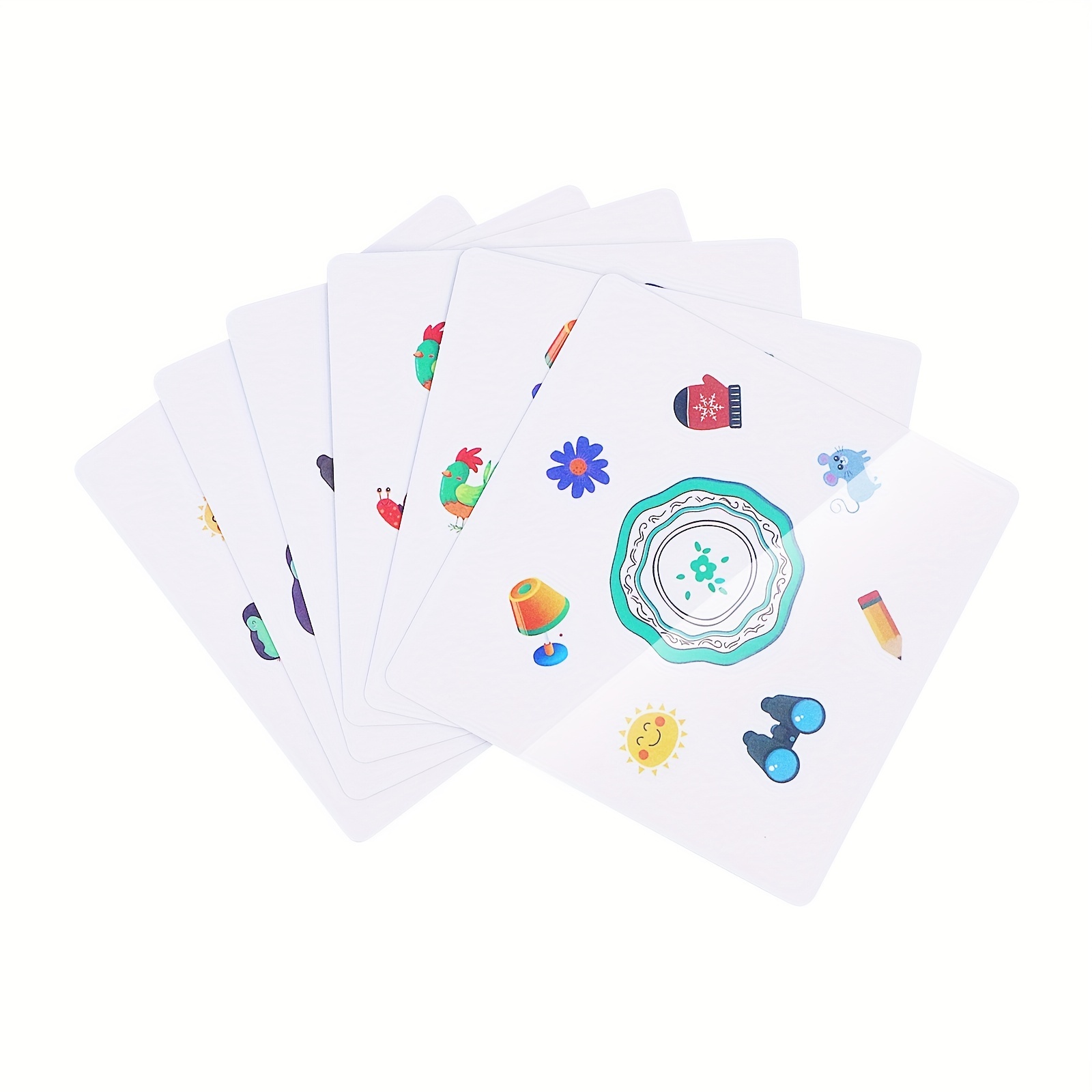 Amagogo Jogos de cartas de correspondência de memória com 54 cartas,  Conjunto de cartas