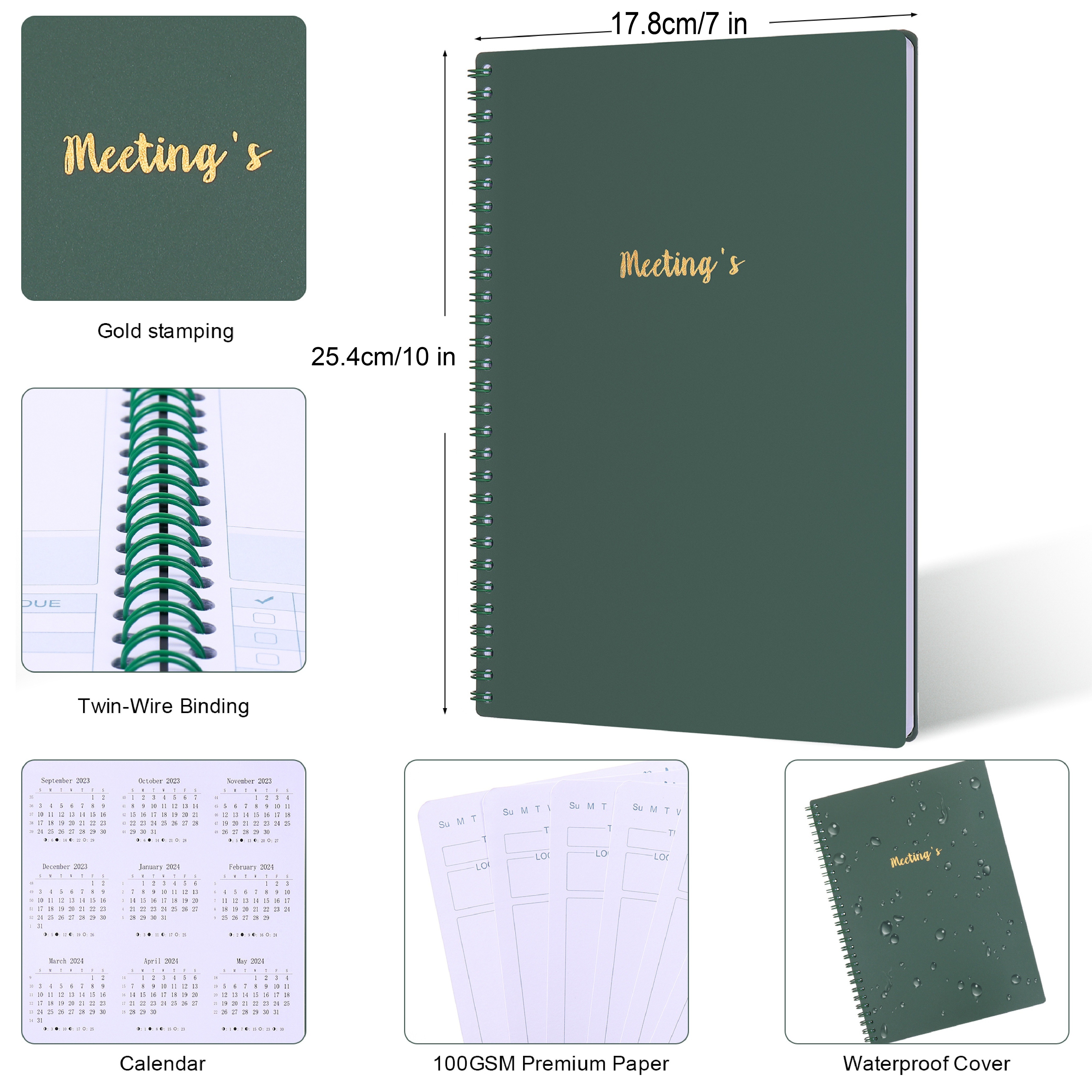  Simplified Meeting Notebook For Work Organization