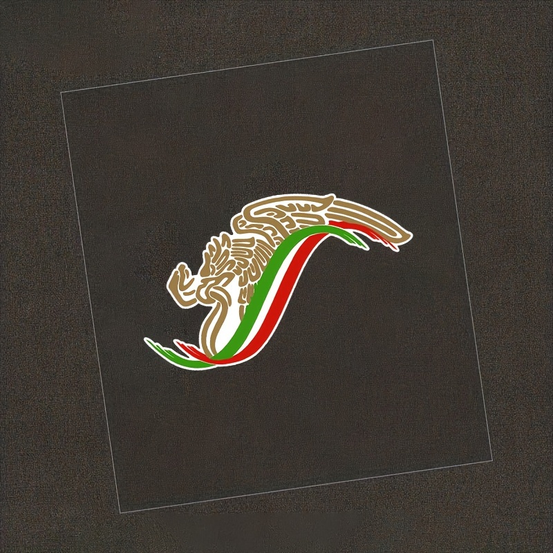 Mexican Eagle Flag Sticker Decal Mexico Aguila Mexicana 12x8 7x4