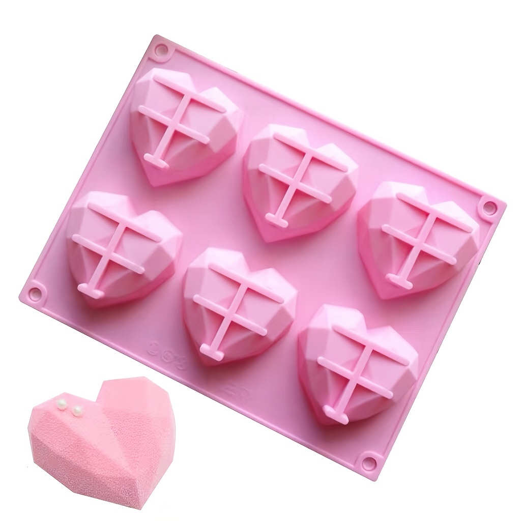 DIAMOND HEART Small Silicone Mold