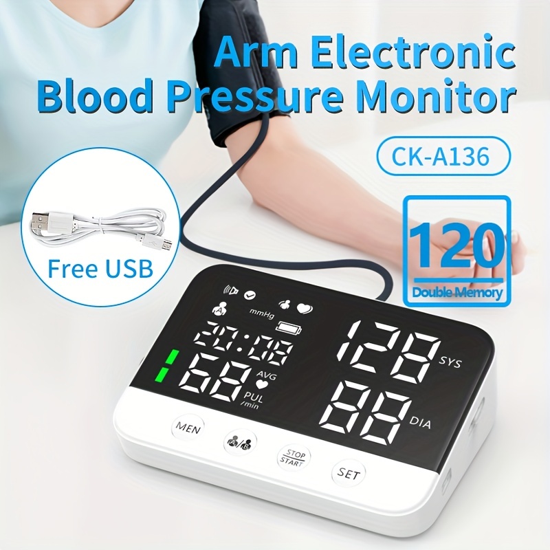 Blood Pressure Monitor, Digital Blood Pressure Monitor Fully