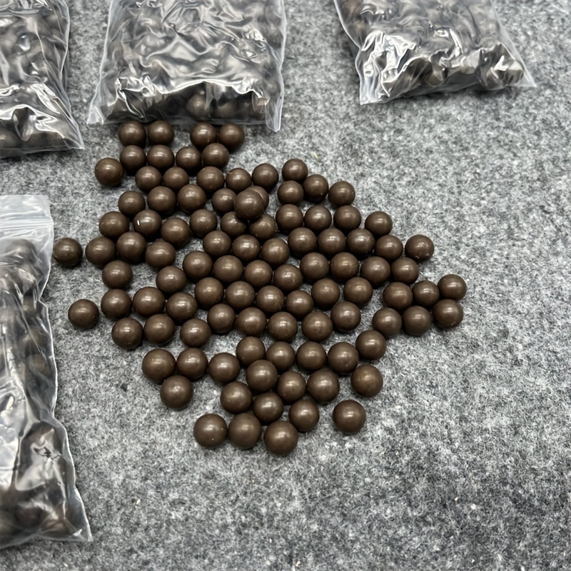 Hard Clay Balls For Slingshot 800 Count Biodegradable 3/8" Clay Slingshot Ammo - Hard, Precision Balls For Target Practice Muzzleloading Round Balls
