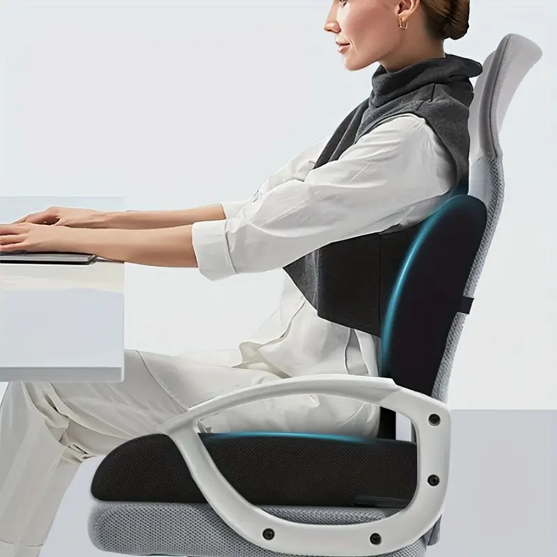 Memory Foam Chair Cushion/seat Cushion For Office - Temu