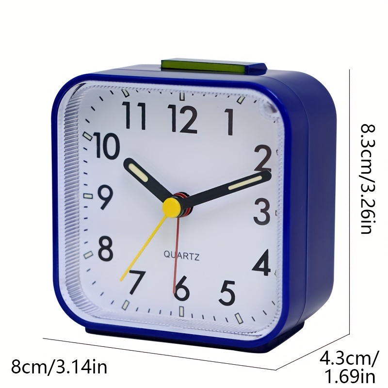 1pc. Reloj Despertador Cuadrado Creativo Somnoliento Decoraci n