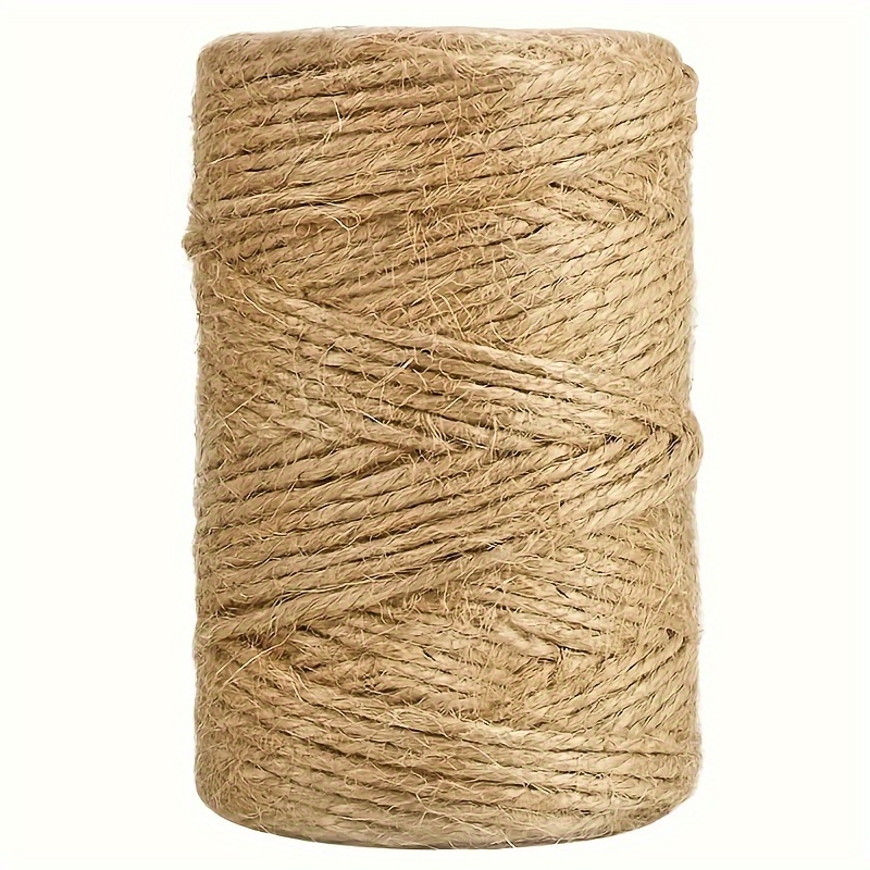 LUOOV Hemp Rope,6mm Thick Jute Rope,Natural Strong Hemp Rope Cord Jute Twine  for Arts Crafts DIY Decoration Gift Wrapping Garden, Boating,  Pets,Multi-Purpose Utility Hemp Twine Rope price in UAE,  UAE