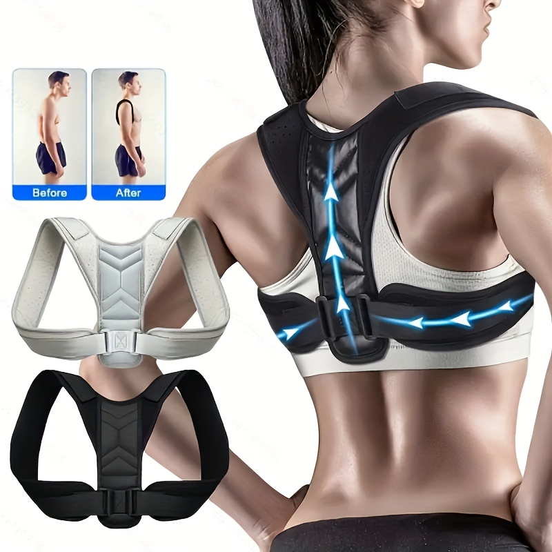 Back Brace and Posture Corrector for Women and Men, Back Straightener Posture Corrector, Scoliosis and Hunchback Correction, Back Pain, Spine  Fit Geno