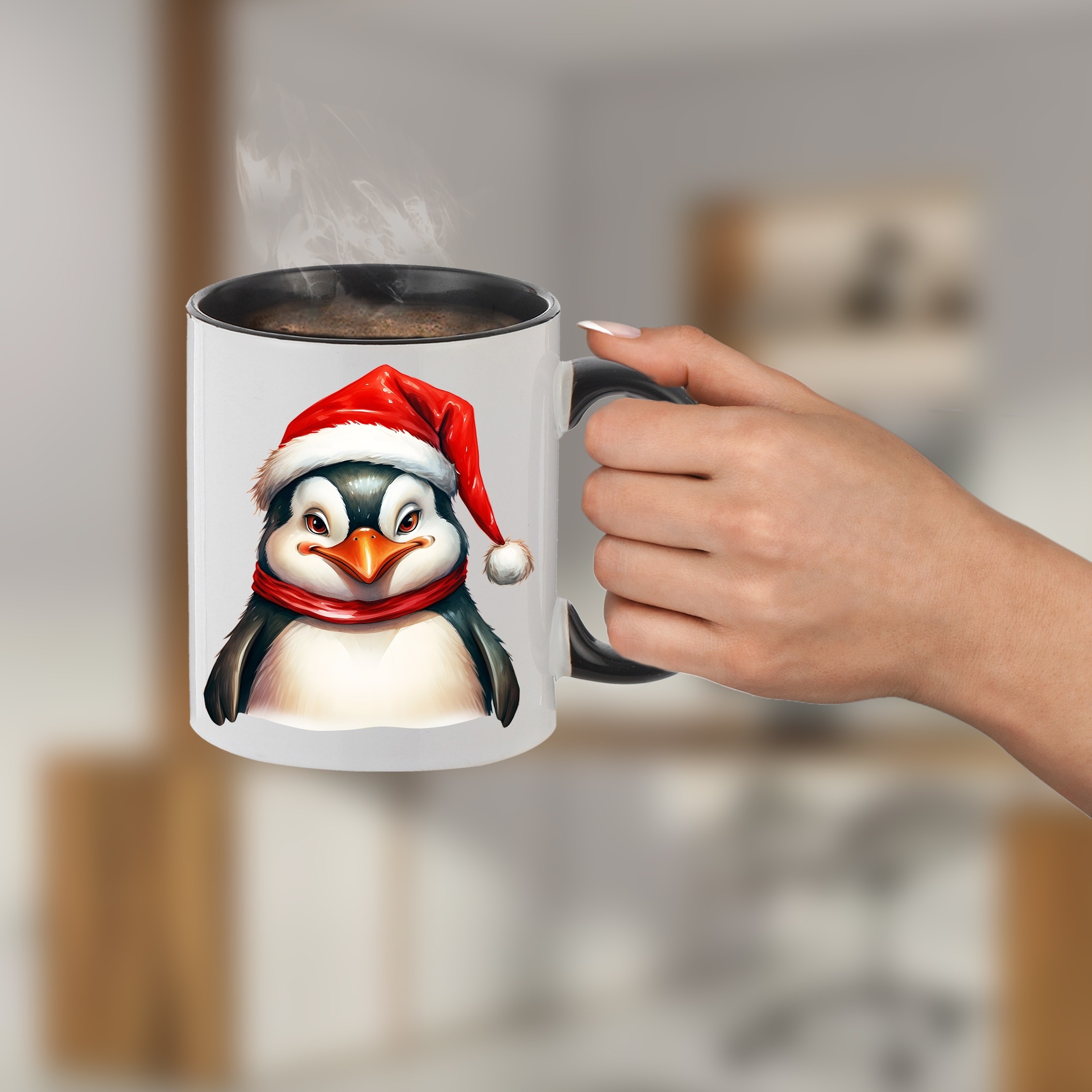 Ceramic Penguin Mug