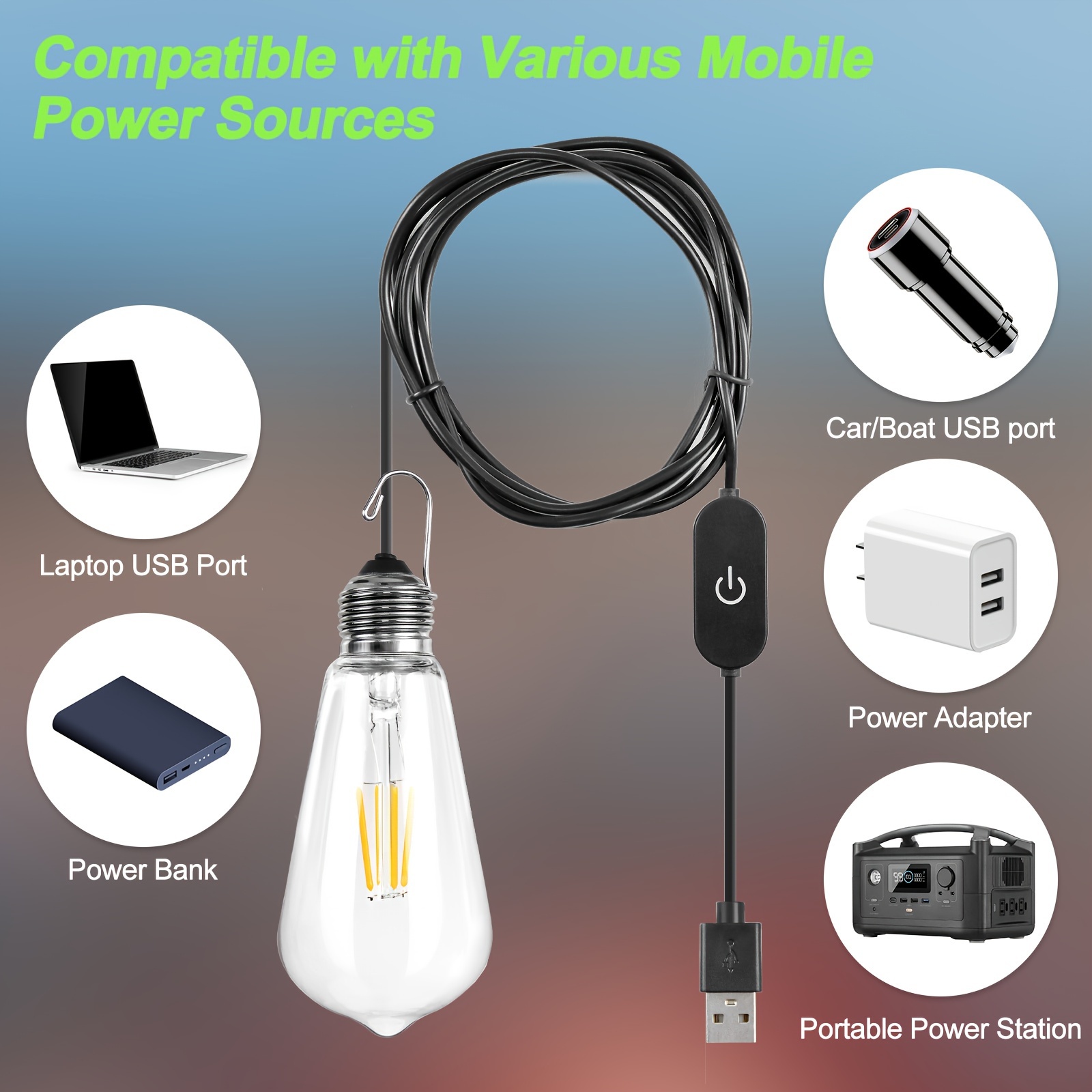 Lampe travail LED éclairage d'ingénierie extérieur DCB double charge rapide  USB