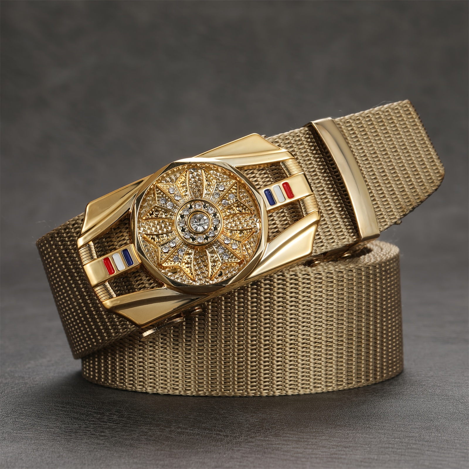 Men's Automatic Belt Black Genuine Leather