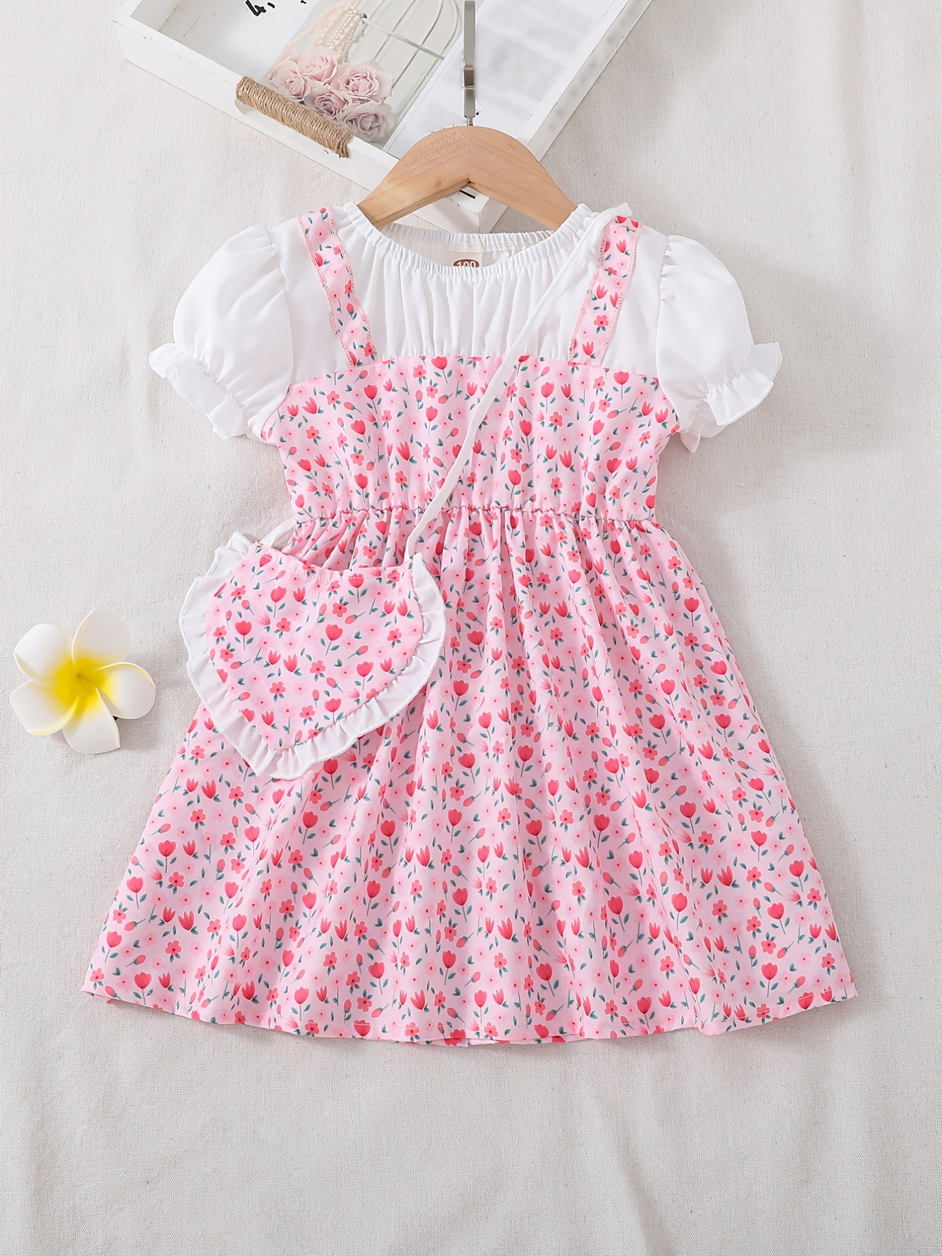 Toddler Heart Dress - Temu Canada