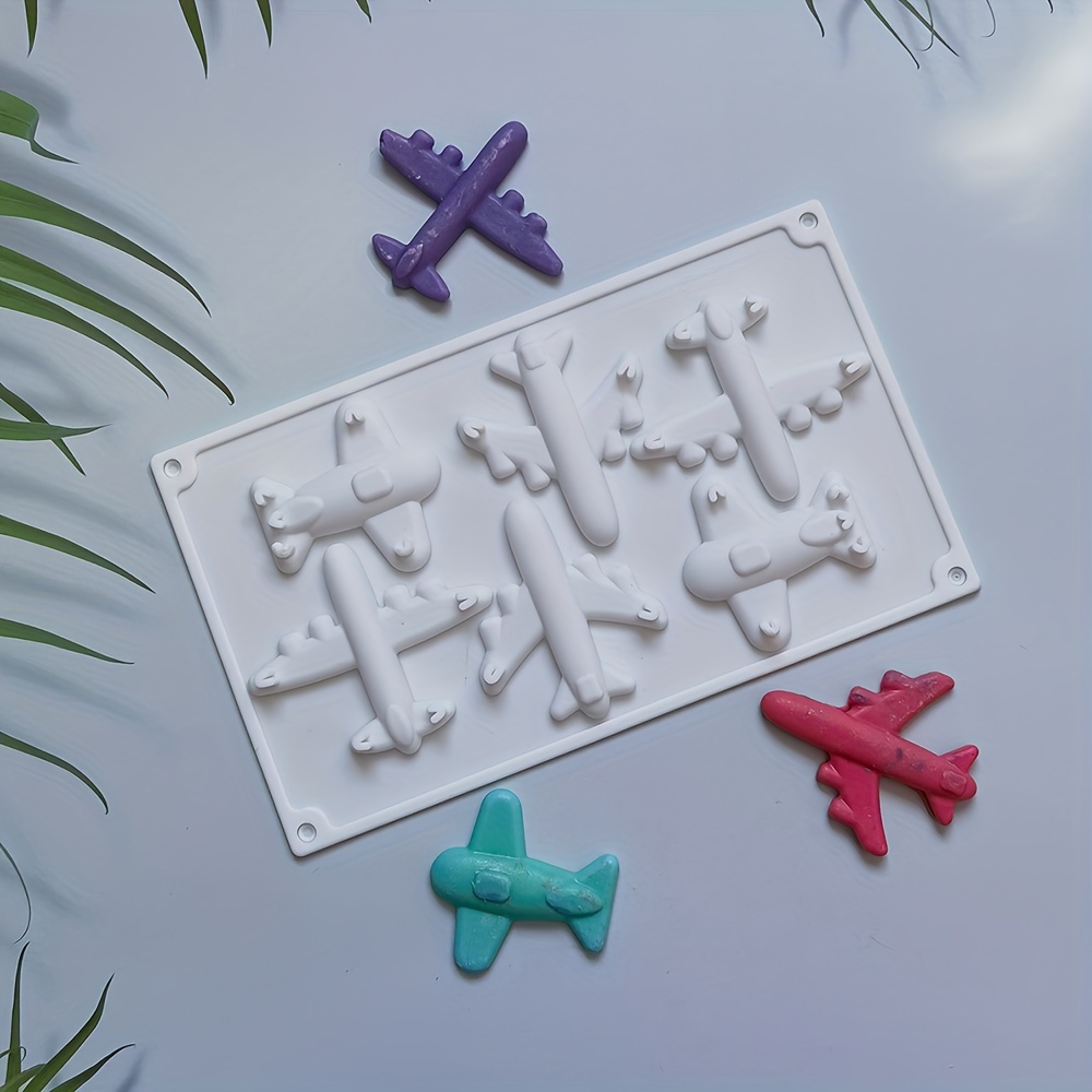 Ice Cube Mold Silicone Airplane Shaped Ice Cube Tray - Temu