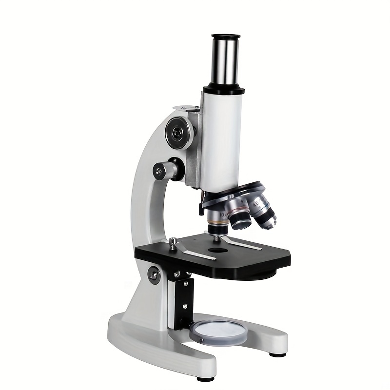 Moonscope - Microscopio óptico para niños, 40 x 100 x 640 X de alto  aumento, microscopio para principiantes, kit STEM | Cabezal giratorio, caja  de