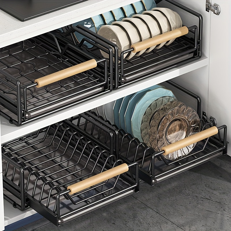 DIY Pull-Out Basket For The Kitchen – Mounted In Minutes!