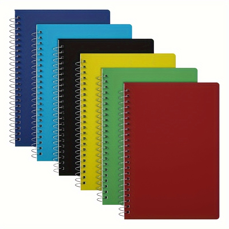 Notebook - 3 Pack A5 Lined Journal Notebooks, 8.3'' x 6'' Spiral