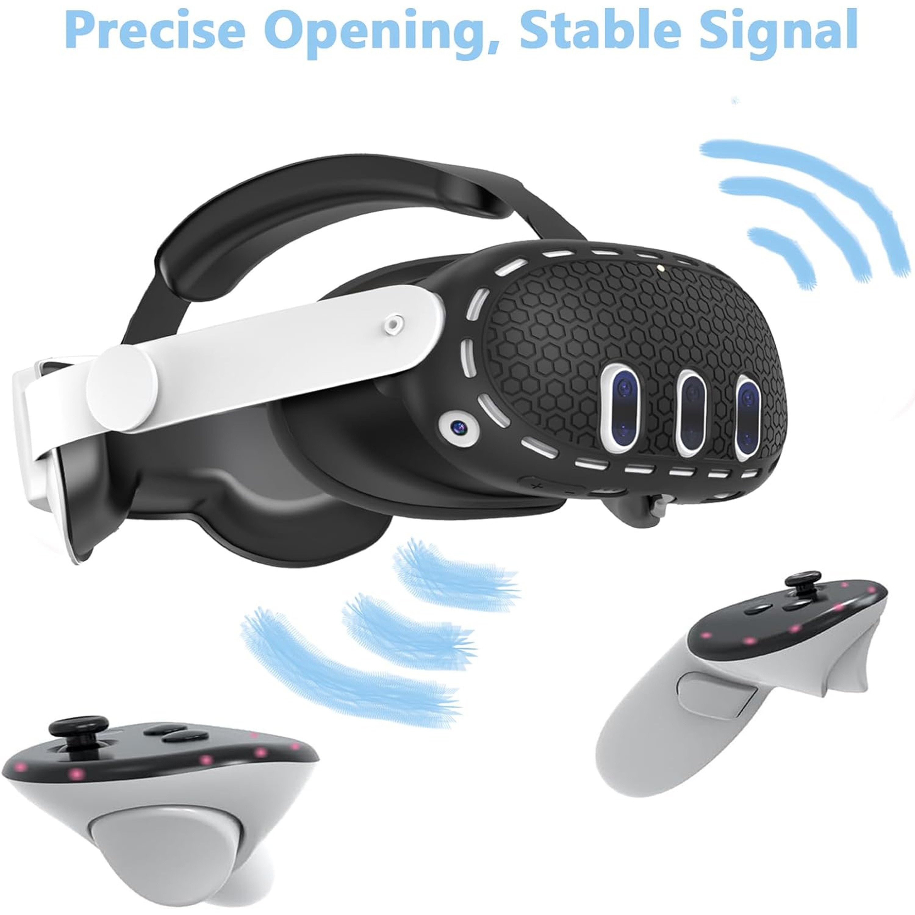 Funda protectora de silicona para auriculares VR, cubierta